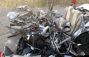 تصادف وحشتناک و عجیب پراید