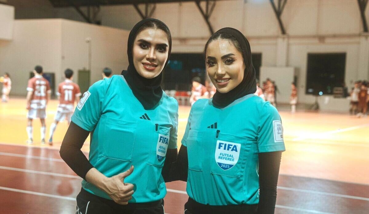 قضاوت این دو زن ایرانی در حساسترین دیدار جام جهانی | عکس