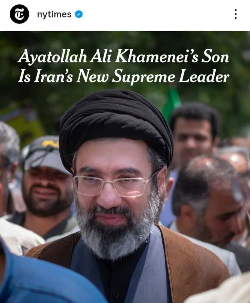 بازتاب جهانی انتخاب رهبری جدید جمهوری اسلامی ایران