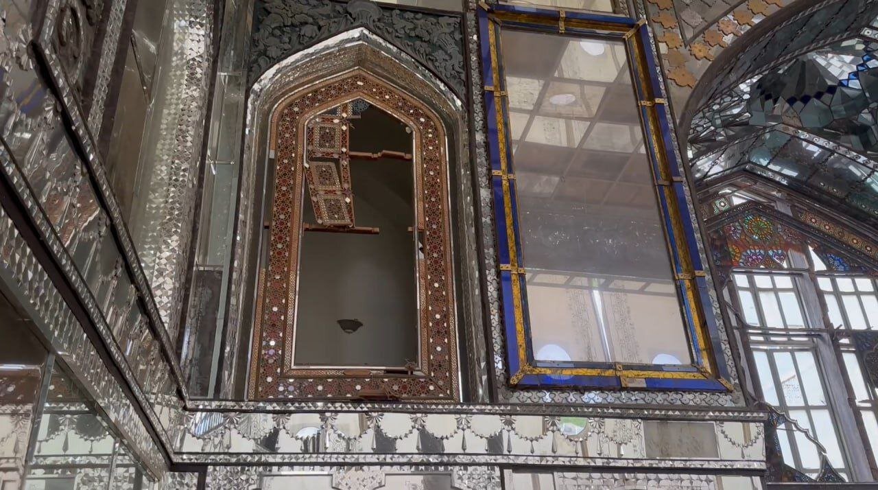 تصاویر تکان‌دهنده از وضعیت کاخ گلستان بعد از حمله آمریکا و اسرائیل