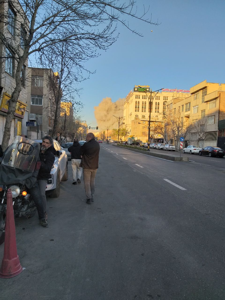 شنیده شدن صدای چند انفجار در تهران+ عکس