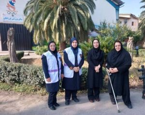 آمل | برپایی نمایشگاه توانمندی‌ها و دستاوردهای جامعه هدف بهزیستی در دبیرستان فرزانگان آمل